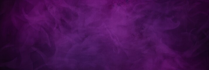 dark purple watercolor background, purple old texture paint parchment with vintage grunge , Black and Purple Smoke fog clouds abstract background texture