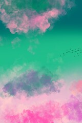 abstract watercolor background