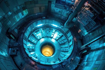 Fototapeta premium Investigate the physics of nuclear fusion