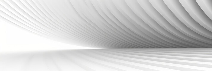 Abstract white background with light and shadow for product presentation, White background with striped gradient,banner