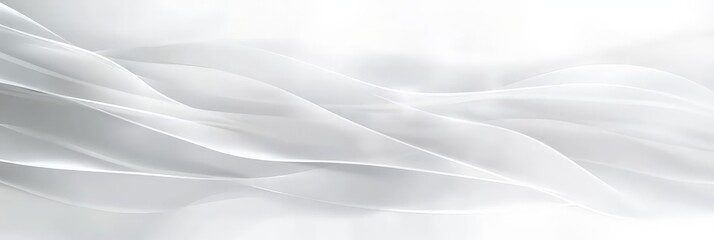Obraz premium abstract White wave business background, banner