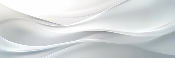 Obraz premium abstract White wave business background, banner