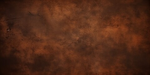 Fototapeta premium dark brown watercolor background, , dark brown textured background, digital art, Old brown with distressed vintage grunge texture , banner