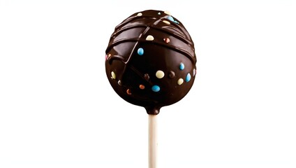 chocolate bar on white background