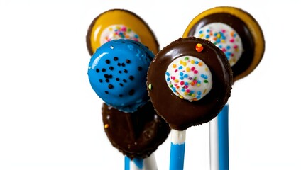 chocolate bar on white background