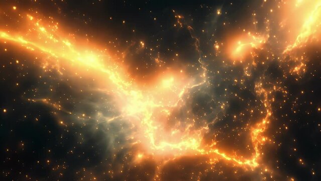 A microscopic view of the vast expanse of space filled with countless Planck length structures that form the foundation of the cosmos.