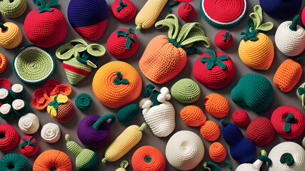 Obraz premium Vegetable doll