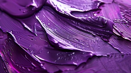 Vibrant violet with a slight shimmer effect