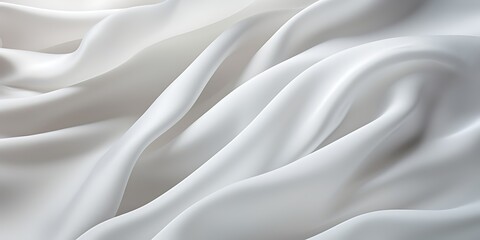 Obraz premium White Background, Fabric Satin Texture