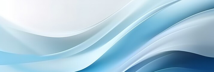 Abstract light blue background with white waves   Business  background,  presentation design, 