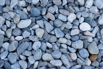stones in the quay as background