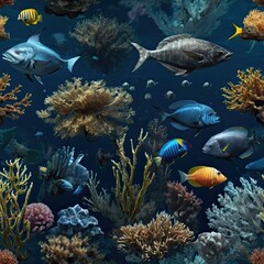 Images of the underwater world of the creatures that live in the oceans.
