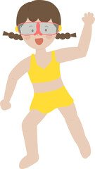 어린이 여름 수영