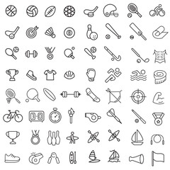 Sports icon set. Shapes Sports, Sports icon collection, Active lifestyle people and icon set, runners active lifestyle icons.