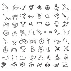 Sports icon set. Shapes Sports, Sports icon collection, Active lifestyle people and icon set, runners active lifestyle icons.