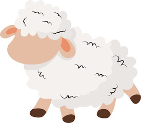 Cute sheep illustration