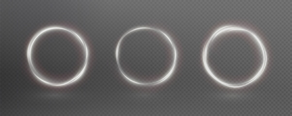 Festive sparkling frame, circle, ring png. Festive circle, ring, frame, for cards, invitations, banners, adverts. Neon frame, set of geometric frames.