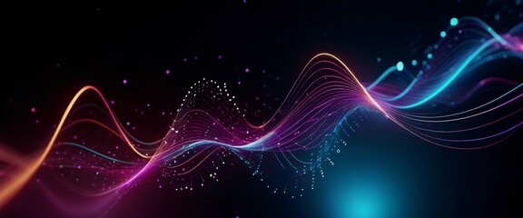 Backgrounds Abstract Data Visualization  Colorful data visualiza