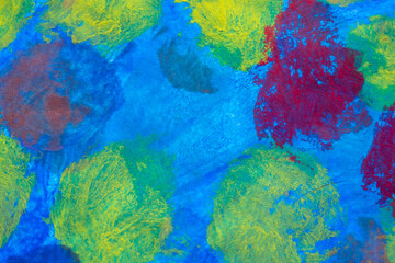 Abstract colorful watercolor paint background texture