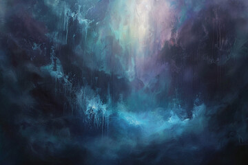 Ethereal painting background