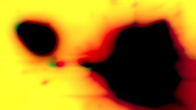 Fluid shapes explosion and distortion effects animation background