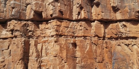 texture on rock wall, desert cliff, cliff face, cliff side, red rocks, rock layers, brown rocky surface,Brown rock texture with cracks. Rough mountain surface. Stone granite. banner