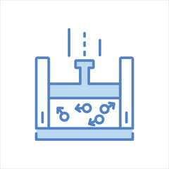 Thermodynamics Icon editable stock vector icon