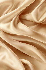 Obraz premium Beige Silk Fabric Background