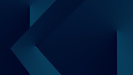 Modern Abstract black and blue backdrop. Minimalistic. Blue black gradient. Dark. web banner. geometric configuration. 3D impact. 