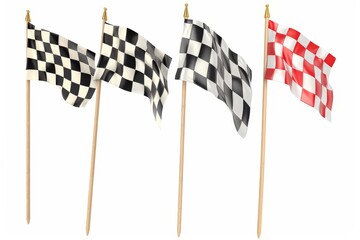 Checkered flags in modern format