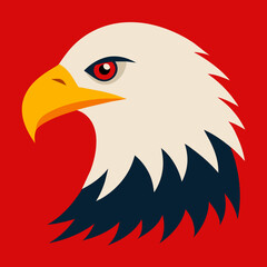 eagle head vector