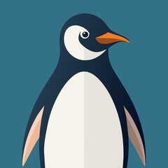 penguin on the beach