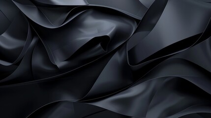 The composition is abstract geometric in nature with a dark background. It is rendered in 3D