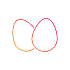Eggs vector icon