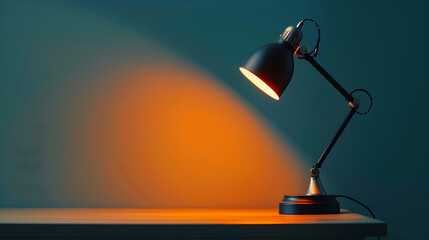 Work desk lamp Brightly lit devices facilitate reading and other activities
