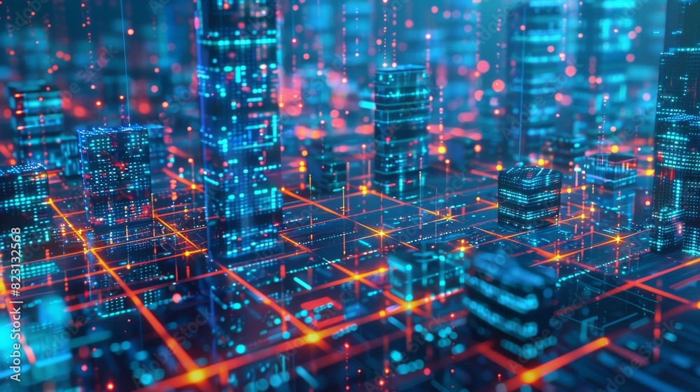 Poster technology for securing local computer networks, connected to a data center or online server via a p