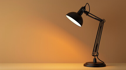 Work desk lamp Brightly lit devices facilitate reading and other activities