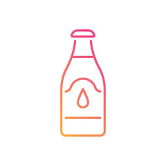 Milk Bottle vector icon