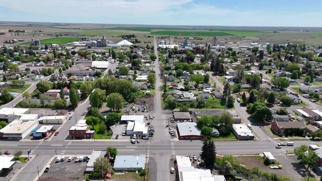 davinport washington aerial view summer