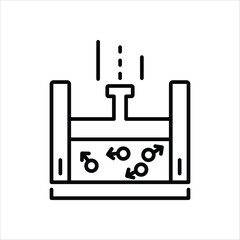 Thermodynamics Icon editable stock vector icon