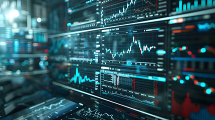 Obraz premium Trading Board