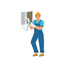Repair Engineer Illustration