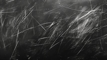 Abstract Monochrome Scratch Texture Background