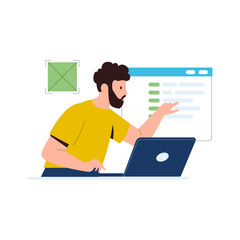 App coding illustration
