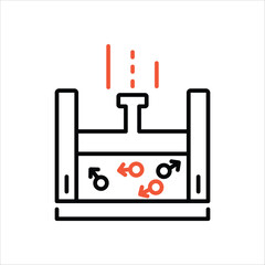 Thermodynamics Icon editable stock vector icon