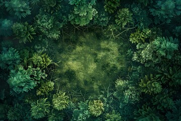 DnD Battlemap Haunted Woods Battlemap: Mysterious forest scene for tabletop gaming.