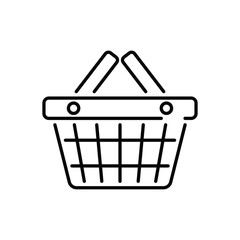 Shopping Basket vector icon