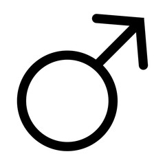 Female Gender Sign Icon, Simple Icon Vector Design, best used for presentation, application, web and banner