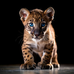 Obraz premium berikan saya baby panther