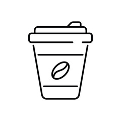 Coffee vector icon